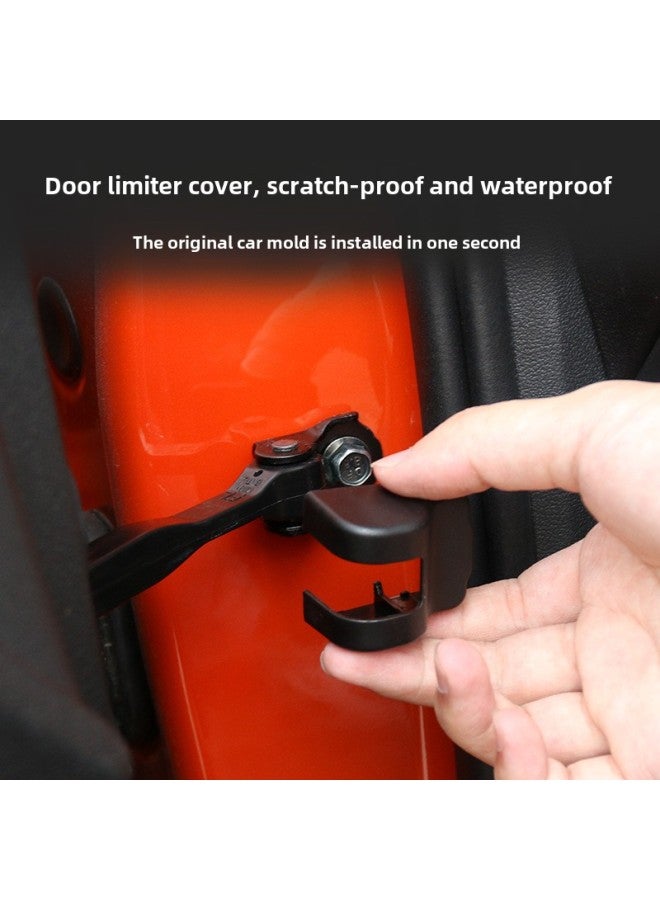 21 Great Wall Weipai WEY Tank 300 Door Stopper Bed Bag Door Lock Cover Modified Special Interior Decoration-Color:Tank 300-car Door Limiter Protective Cover 4 Pack-Specifications:Standard  - Image 2