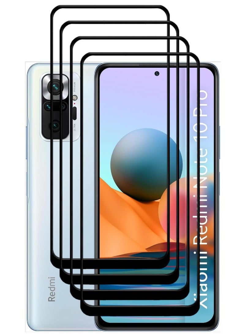 أكاليكس 4 قطع، حماية شاشة،  لهاتف شاومي ريدمي  نوت 10 برو ، جودة ممتازة. - Image 1