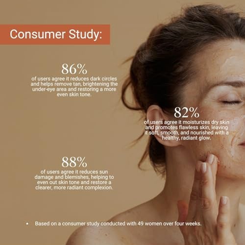 Lashika Almond & Walnut Scrub | Contains AHA & Niacinamide, Sandalwood Oil | Face & Body Exfoliator For Dark Spots & Skin Brightening | Dermatologically Tested | For Men & Women | 70gm - Image 4