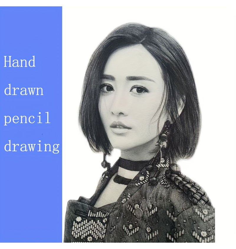 صورة فنية ملونة مرسومة يدويًا مقاس 10×15 بوصة بدون إطار، هدية مخصصة - Image 2