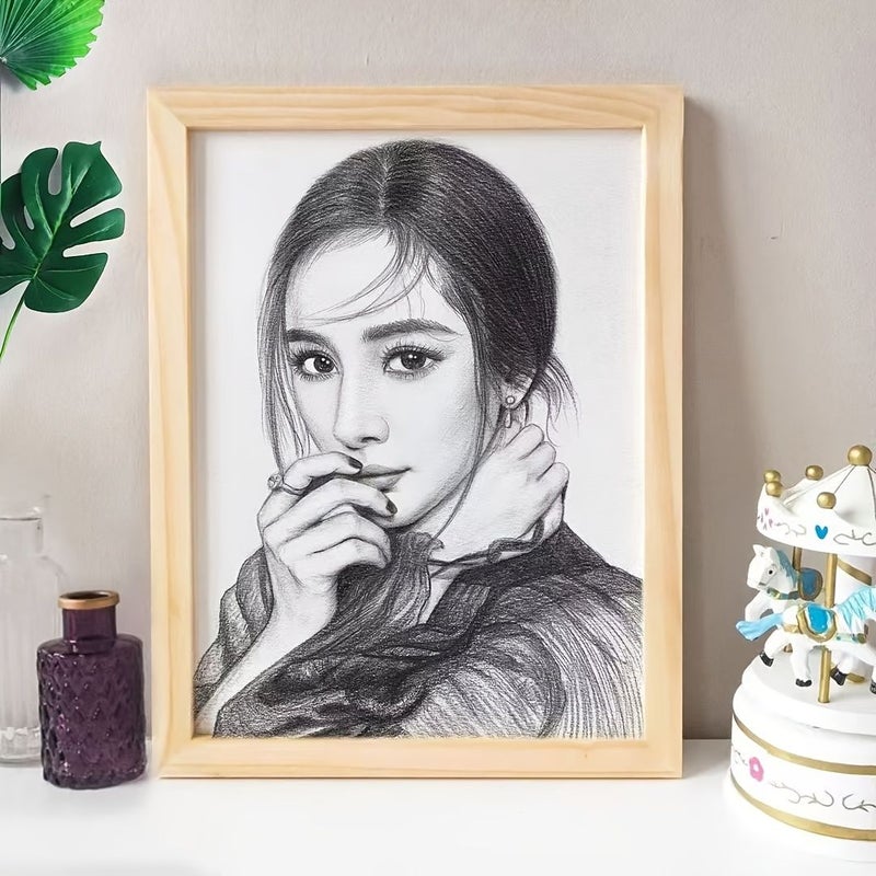 صورة فنية ملونة مرسومة يدويًا مقاس 10×15 بوصة بدون إطار، هدية مخصصة - Image 5