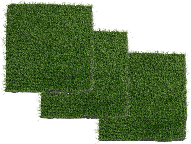 woobles 3PCS Chicken Nesting Pad, Washable Grass Mats Reusable Hen Nest Mat Artificial Nesting Pads Poultry Coop Accessories for Chicken Coop Duck Coop, 11.79X11.79in - Image 1