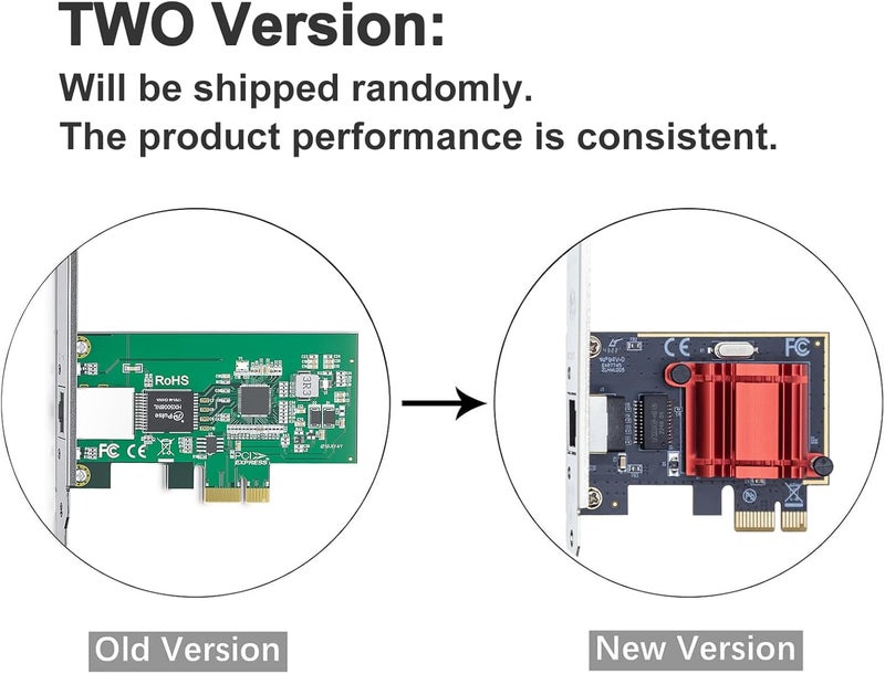 10Gtek بطاقة شبكة PCI Express NIC بسرعة 10/100/1000Mbps مع شريحة Intel I210، محول شبكة متقارب، منفذ RJ45 واحد، PCI Express 2.1 X1، مقارنة مع Intel I210-T1 - Image 3
