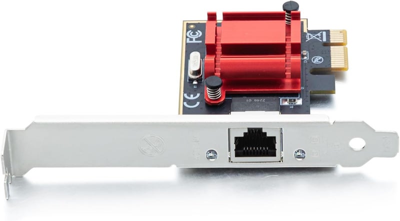 10Gtek بطاقة شبكة PCI Express NIC بسرعة 10/100/1000Mbps مع شريحة Intel I210، محول شبكة متقارب، منفذ RJ45 واحد، PCI Express 2.1 X1، مقارنة مع Intel I210-T1 - Image 2