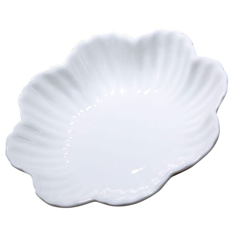 Flower Ceramic Plate Decorative Food Plate Ceramic Plate Flower Shaped Food Serving Plate - Image 4