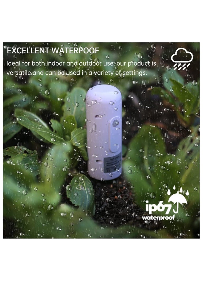 Generic Soil Moisture Meter, Soil Humidity Tester for Plants, Soil Hygrometer Sensor, Outdoor Waterproof Function, Compatible for TUYA Smart APP, for Gardening, Lawn, Farming, Indoor & Outdoor Plants Use  - Image 3
