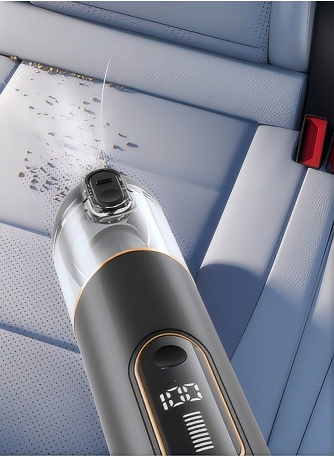 Beautiful New Handheld Vacuum Cleaner for Car Use, Small Home Use, High Suction, Brushless Motor, Portable Vacuum Cleaner  - Image 3