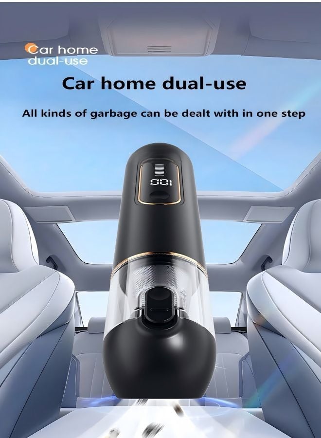 Beautiful New Handheld Vacuum Cleaner for Car Use, Small Home Use, High Suction, Brushless Motor, Portable Vacuum Cleaner - Image 5