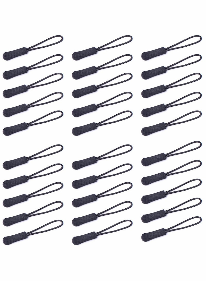 SYOSI Pack Straps Zipper Pulls Premium Zipper Pull Replacement Zipper Tab Tags Cord Extension Fixer for Luggage Backpacks Jackets Purses Handbags - Image 1