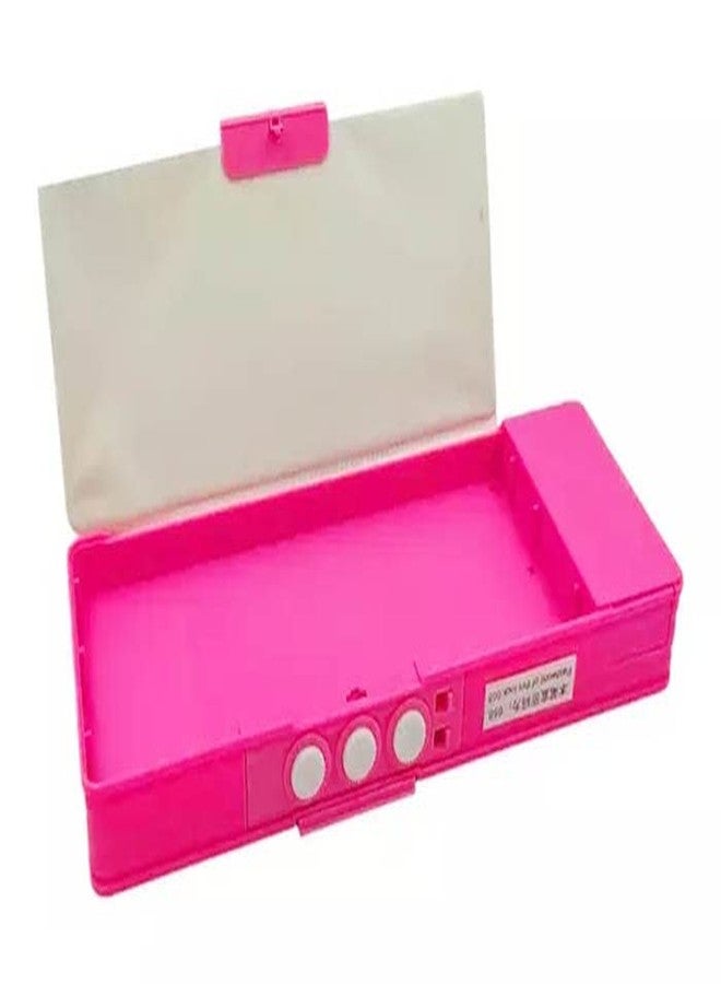 SPOCCO | Cartoon Password Pencil Box | Suitable for Girls and Boys Both | Double Sided Password | Magnetic Closure | Push Button Dual Sharpener | PC17 - Image 2