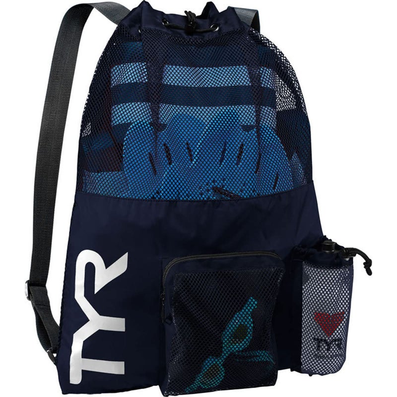 TYR Big Mesh Mummy Backpack, Navy, One Size - Image 1