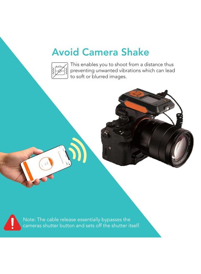 Foto&Tech 2.5mm-C3 Remote Control Shutter Release Cable Cord Compatible with Miops Nero Smart Camera Trigger & Canon EOS 6D Mark II, 5D Mark IV III II, 5DS 5DR, 7D Mark II D60 5D 7D - Image 4
