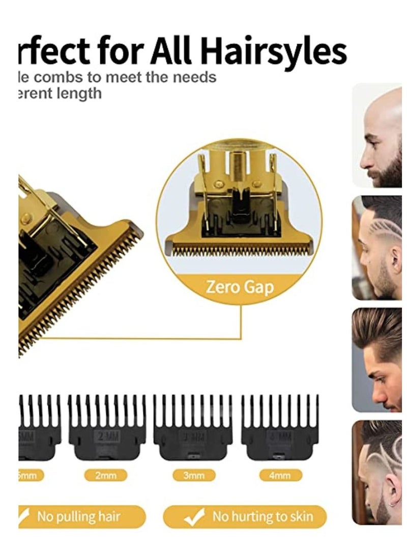 Daling 3PACK Professional Hair Clipper USB Charg Hair Clippers Hair Cutting Tools for Men   Original Gift for Men or Father - Image 4