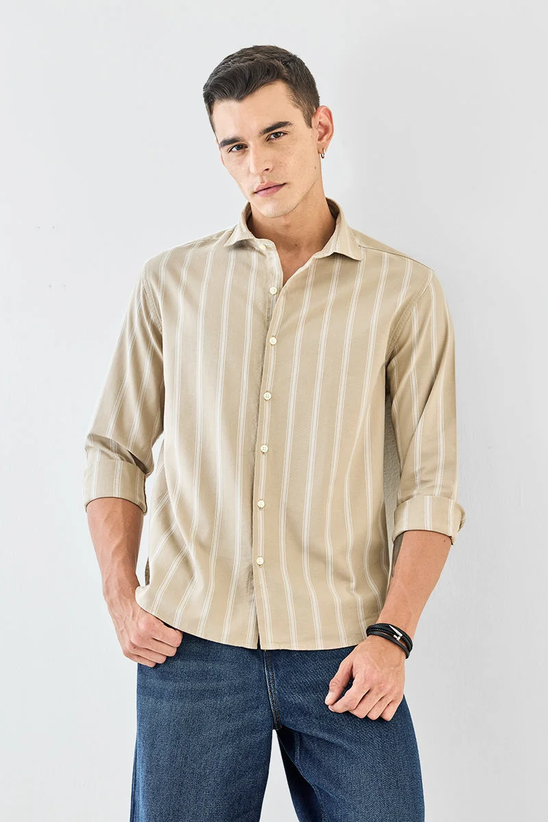 SNITCH 100% Cotton Regular Fit Oxford Shirt
