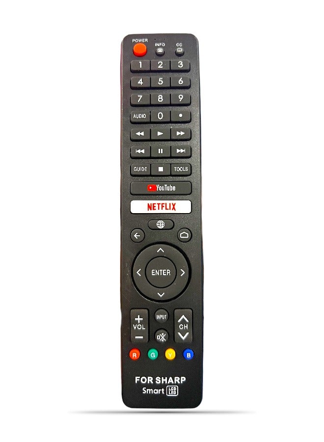 Remote control for SHARP LCD LED  TV - Image 1