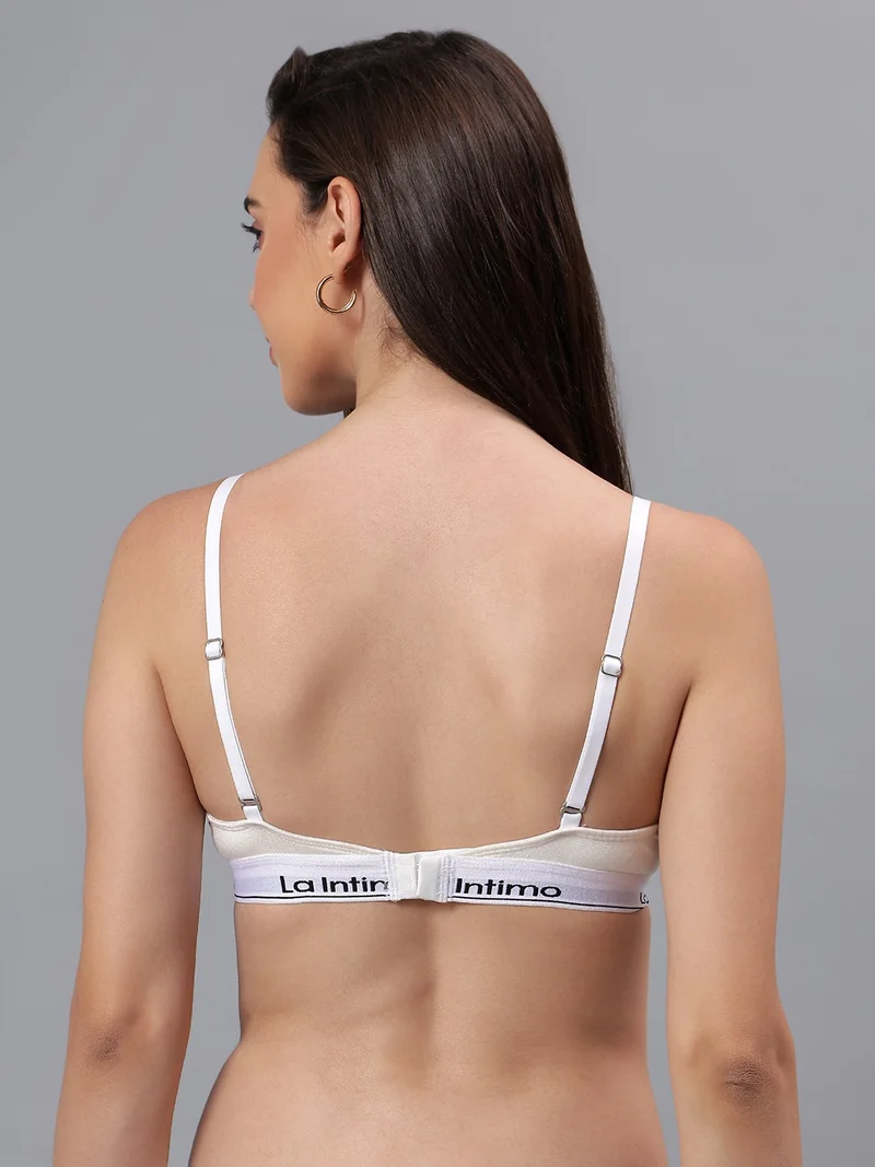 La Intimo Adjustable Straps Semi-Padded Bralette