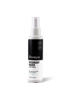 Anveya Rosemary Water Hair Spray  Natural Rosemary Extract Rice Water  Hyaluronic Acid  Rosemary Water Spray for Hair GrowthControl  Hair Care  Hair Spray to Shine  nourish  Men  Women100ml