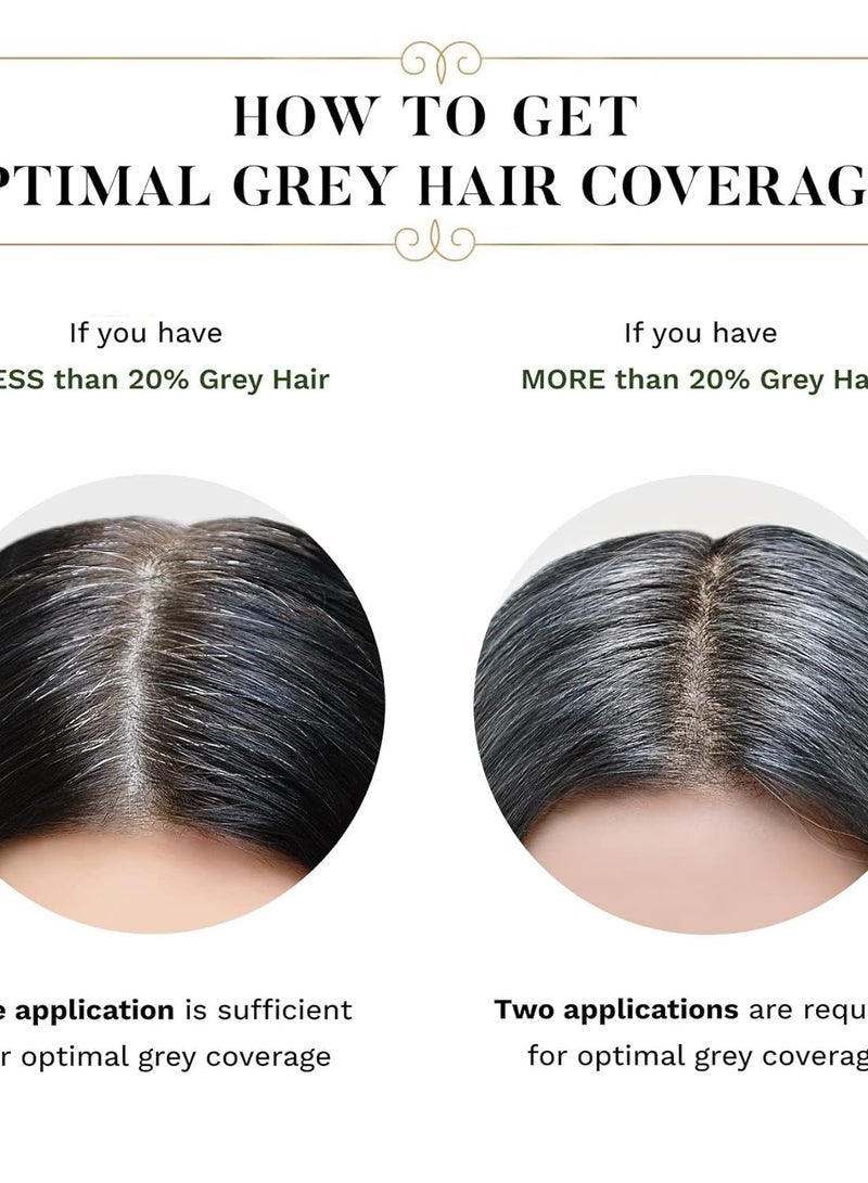 Sesa مجموعة صبغة الشعر الطبيعية من سيسا 3 خطوات - للشيب الأول - 100% عضوي وأيورفيدي - Image 2