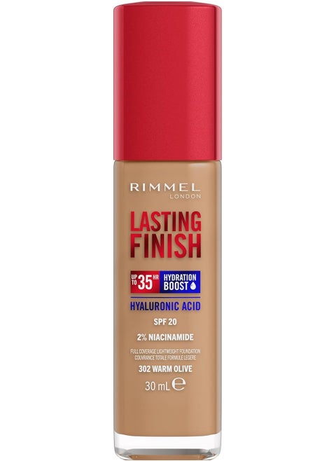 Lasting Finish Full Coverage Light Weight Foundation 302 - 30ml