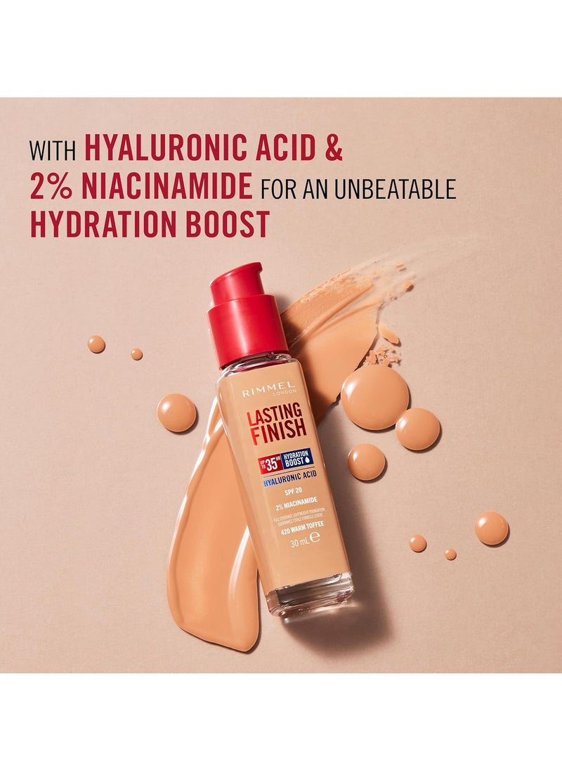 Lasting Finish Full Coverage Light Weight Foundation 302 - 30ml