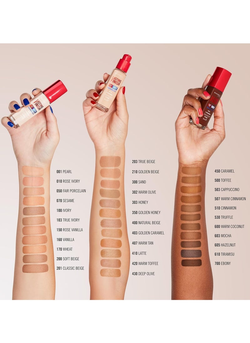 Lasting Finish Full Coverage Light Weight Foundation 302 - 30ml
