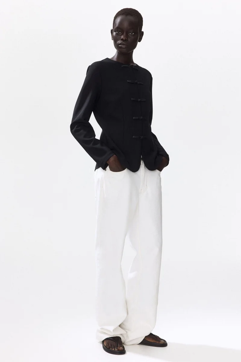 H&M Knot-button jacket