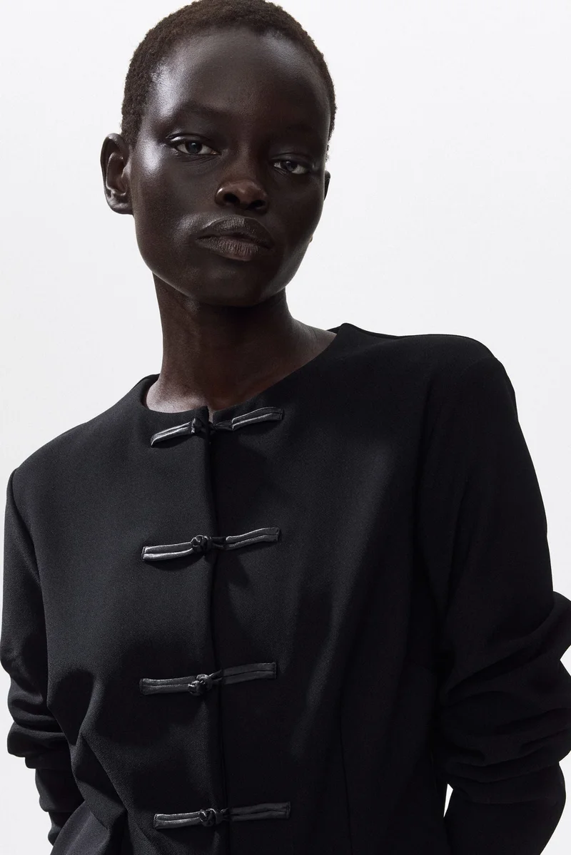 H&M Knot-button jacket