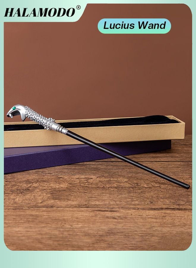 HALAMODO Magic Wizard Wand Cosplay Accessories Realistic Magic Wand Collection with Gift Box - Image 1