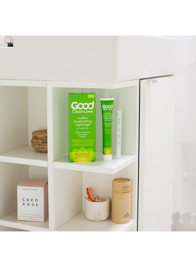 Good Clean Love جل ترطيب مهبلي، متوازن الحموضة، قائم على الماء مع الألوة فيرا وحمض اللاكتيك، يقلل من الجفاف والانزعاج والرائحة للنساء، 2 أونصة - Image 5