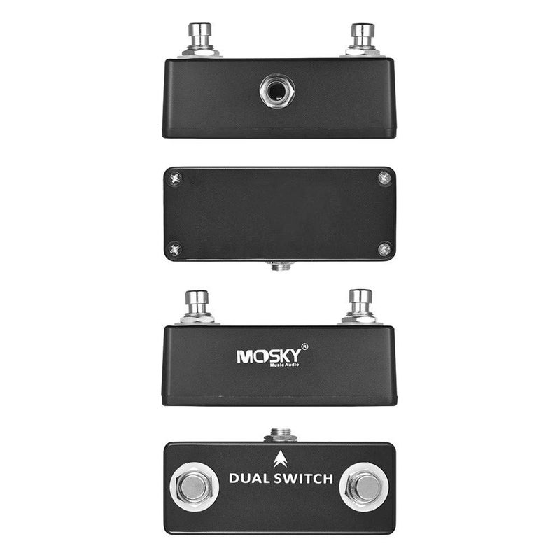 MOSKY DUAL SWITCH Guitar Effect Pedal Dual Footswitch Foot Switch Guitar Pedal - Image 4