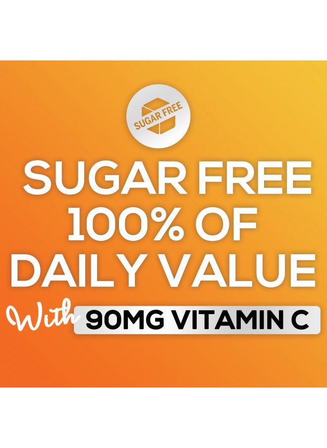 Nature's Nutrition - Sugar Free Vitamin C Gummies - Immune Support & Antioxidant Vitamin Dietary Supplement - Vegan, Non-GMO, Dairy & Gluten Free C Gummy Vitamins - Raspberry Flavor for Kids & Adults - 60 Count Gummies - Image 1