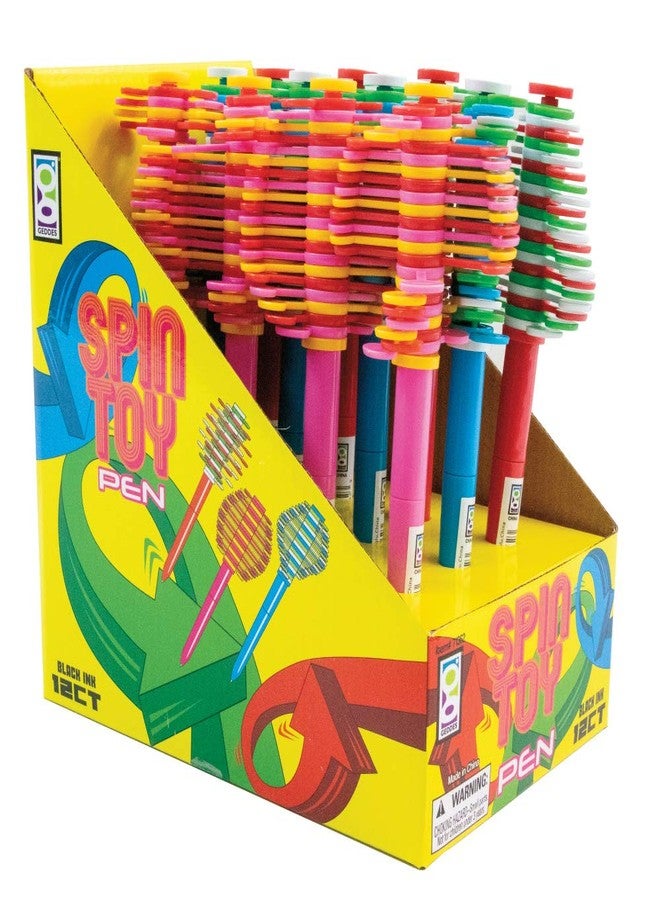 Geddes Raymond Geddes Spin Toy Topper Pens (Pack of 12) - Image 5