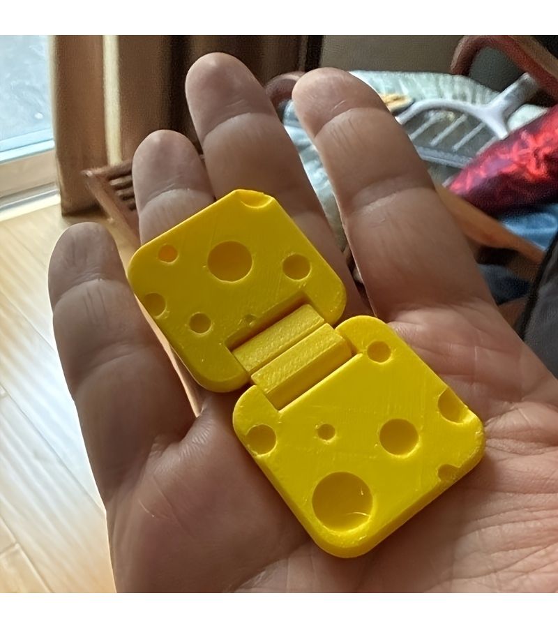 yellow Egg Shaped Fidget Spinner Slider Push Pop Stress Relief Toy - Image 5