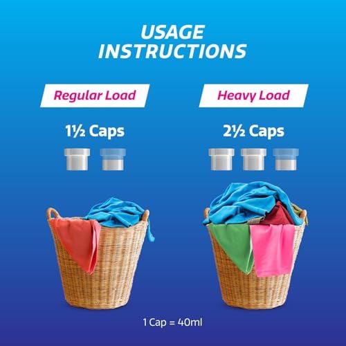 Henko Matic Front Load Liquid Detergent - 5L Jumbo Pack with Nano Fiber Lock Technology, 99.9% Germ Protection, Bio Stain Power & Ultra Color Care which maintains the Newness, Color & Shine - Image 5