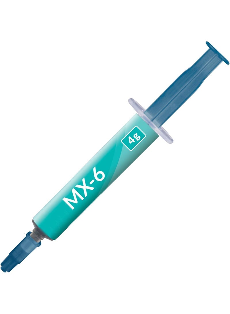MX-6 Thermal Paste 4g – High-Performance, Non-Conductive Thermal Compound for CPUs, GPUs, Controllers & Laptops - Image 1