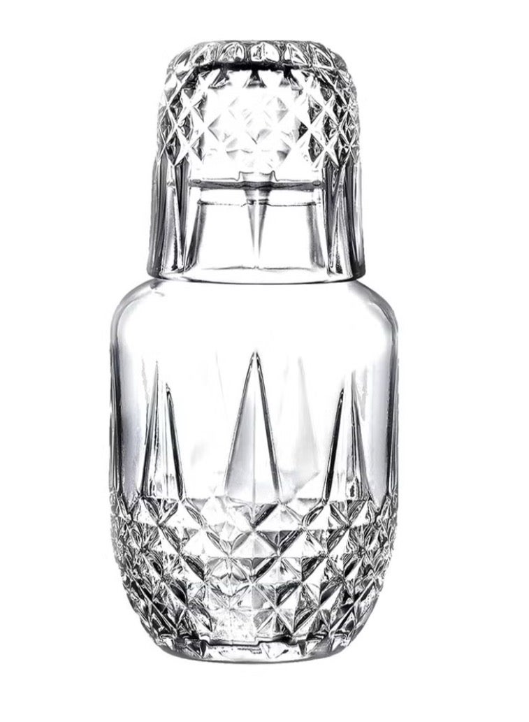Water drinking vessel with a transparent glass cup 20x20x20 cm - Image 3