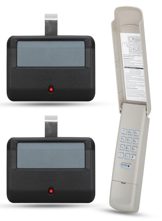 Werhoo 891LM for Chamberlain liftmaster Craftsman Garage Door Opener Remote Keypad, with Yellow, Purple, Green, Red/Orange Learn Button, 877max G940EV-P2 CMXZDCG440 971LM 371LM 893lm 373lm 973lm - Image 1