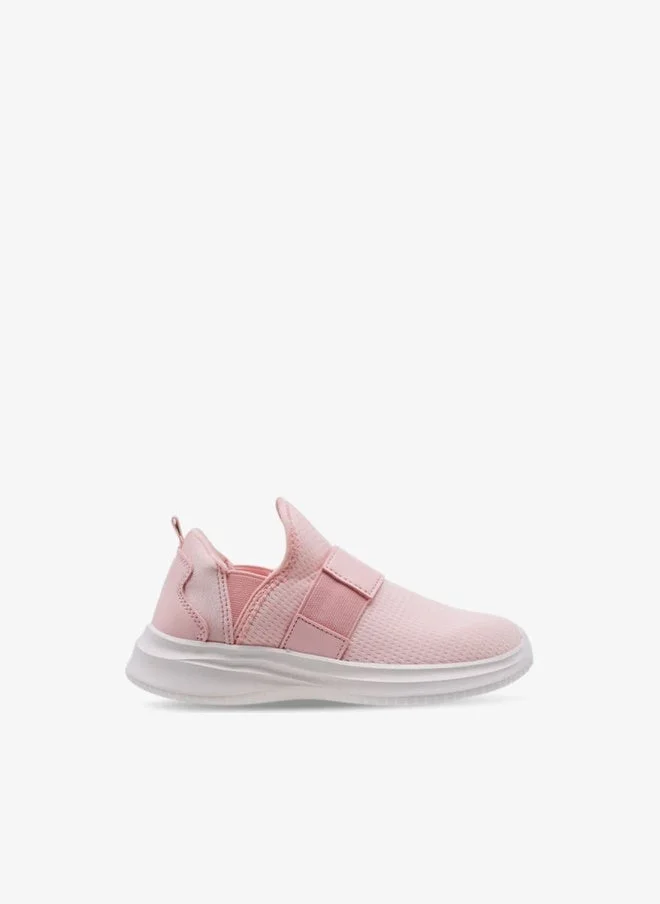 Kappa Girls' Panelled Slip-On Sports Shoes