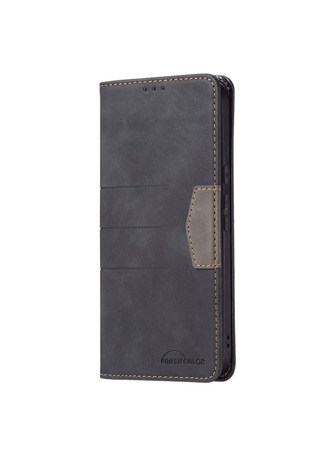 The Bros Case For Google Pixel 6 Magnetic Splicing Leather Phone Case - Image 2