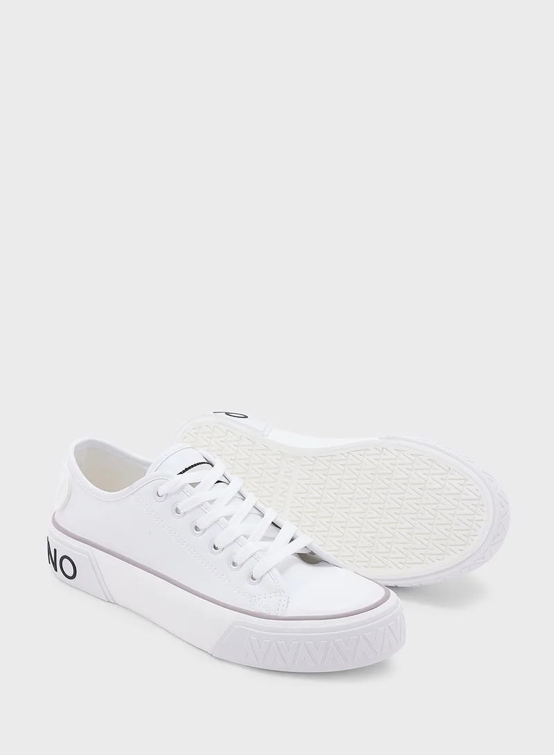 VALENTINO BY MARIO VALENTINO Aron Lace Up Low Top Sneakers