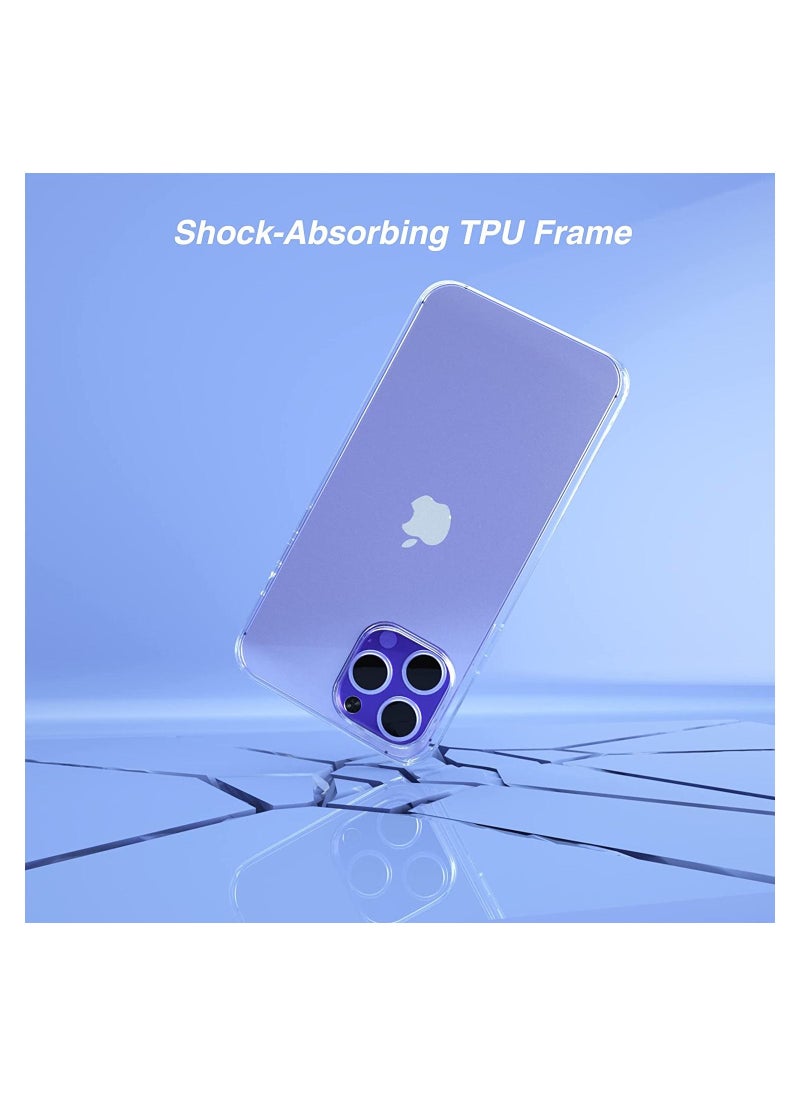 Rock Pow Protective Case Cover For iPhone 14Pro Max With 1-Piece Screen Protector Clear  - Image 2