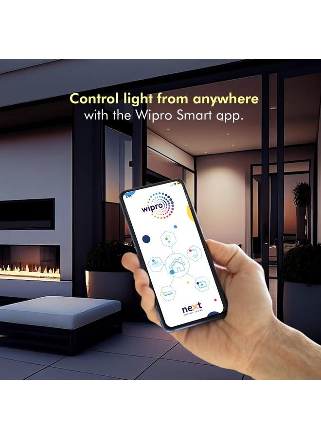 WIPRO - Wipro Wipro Next Smart Wi-Fi 20W CCT LED Batten, LED Smart Tube Light, White Tunable, Dimmable, Compatible with Amazon Alexa and Google Assistant , Pack of 1 - Image 1