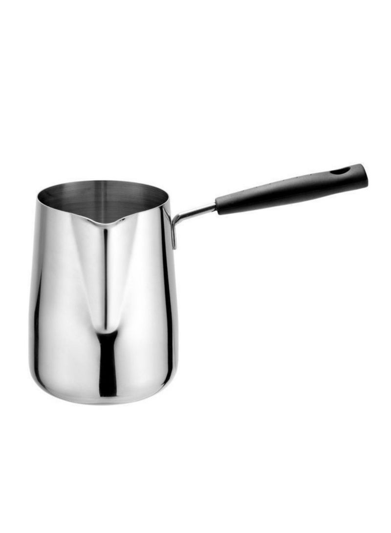 600ML/20oz Turkish Coffee Pot 304 Stainless Steel Coffee and er Warmer Premium Milk Warmer and Milk Pot with Spout - Image 1