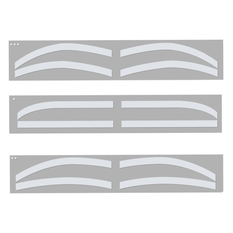 Eyebrow Tattoo Sticker: 3 Arc Styles, Marker-Free Operation, Disposable & Skin-Friendly Eyebrow Shaping Tool - Precise Positioning, Hygienic Eyebrow Auxiliary Sticker for Microblading Artists - Image 1