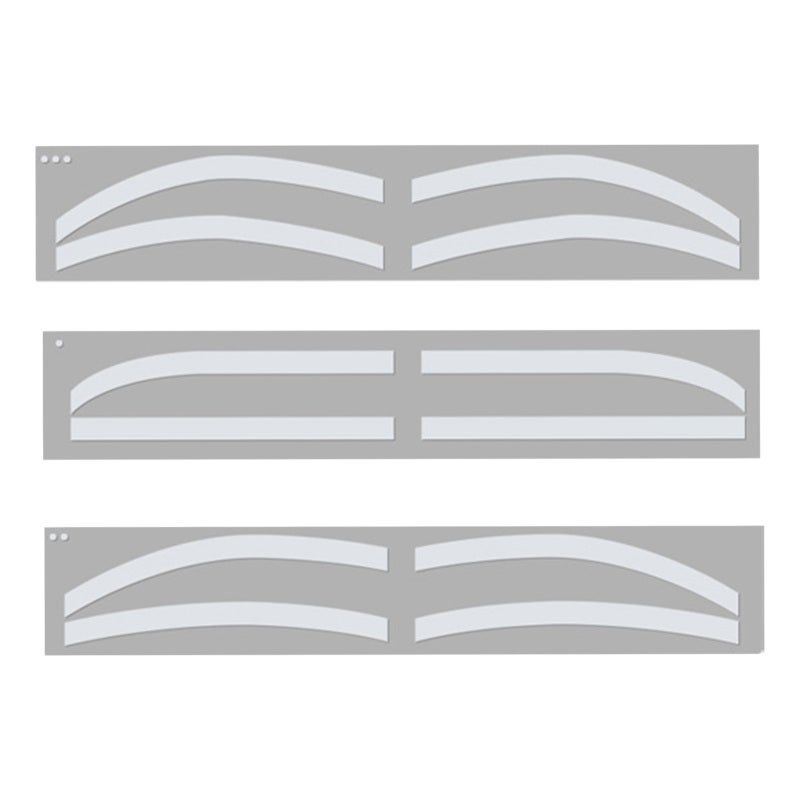 Eyebrow Tattoo Sticker: 3 Arc Styles, Marker-Free Operation, Disposable & Skin-Friendly Eyebrow Shaping Tool - Precise Positioning, Hygienic Eyebrow Auxiliary Sticker for Microblading Artists - Image 3