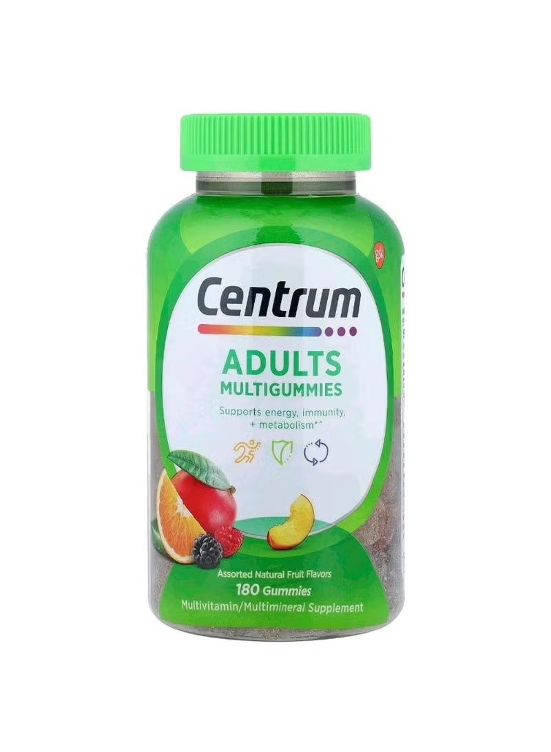 Centrum Men Centrum, Adult Multi-Fruit Candy, Assorted Natural Fruit Flavors, 180 Candy Pieces
