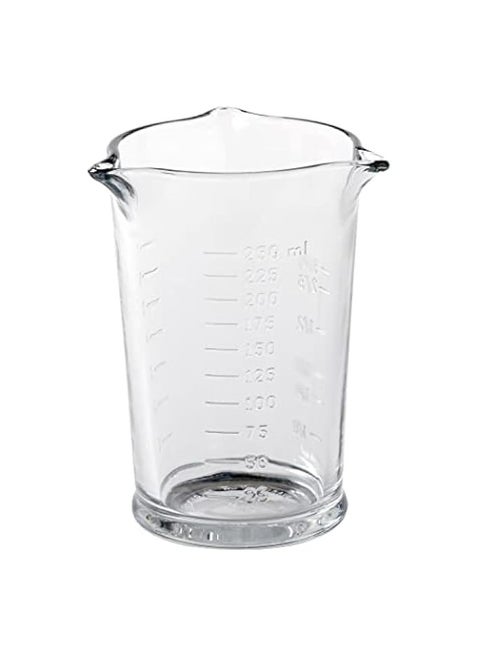 Hocking 8-ounce Triple Pour Measuring Cup, Clear, Set of 1