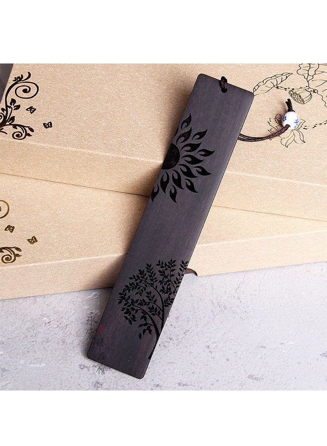 إشارات مرجعية خشبية، إشارات مرجعية للكتب هدية للرجال والنساء، إكسسوارات علامات الكتب - Image 4