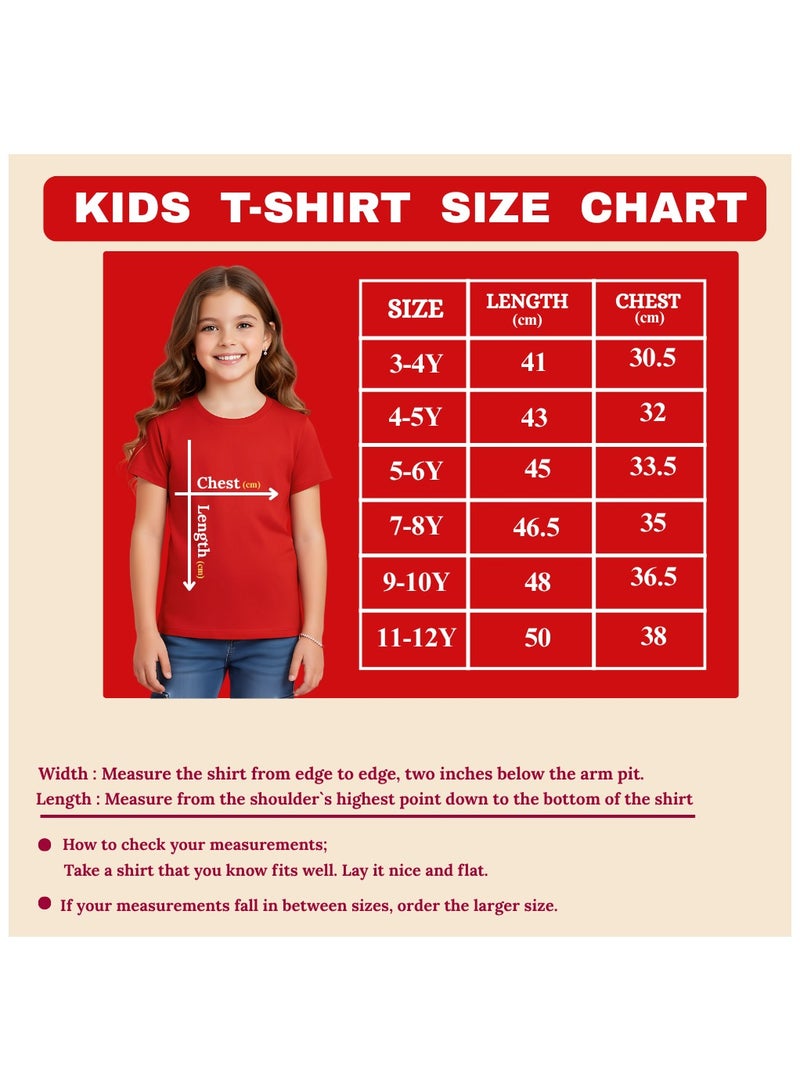 برينت شوب فور مي تي شيرت عيد الميلاد للأطفال البنات قزم - رقبة دائرية وأكمام قصيرة تي شيرت من القطن الناعم - مثالي لحفلات العطلات والتجمعات العائلية - Image 2