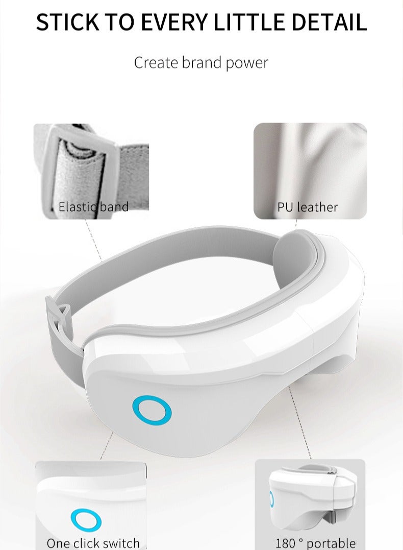general Alwate Eye Protection Device 210: English version of the air pressure eye massager, vibration eye heating pad, and eye massage device. - Image 3